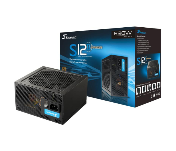 Seasonic S12II 620W 80 Plus Bronze - 389669 - zdjęcie 3